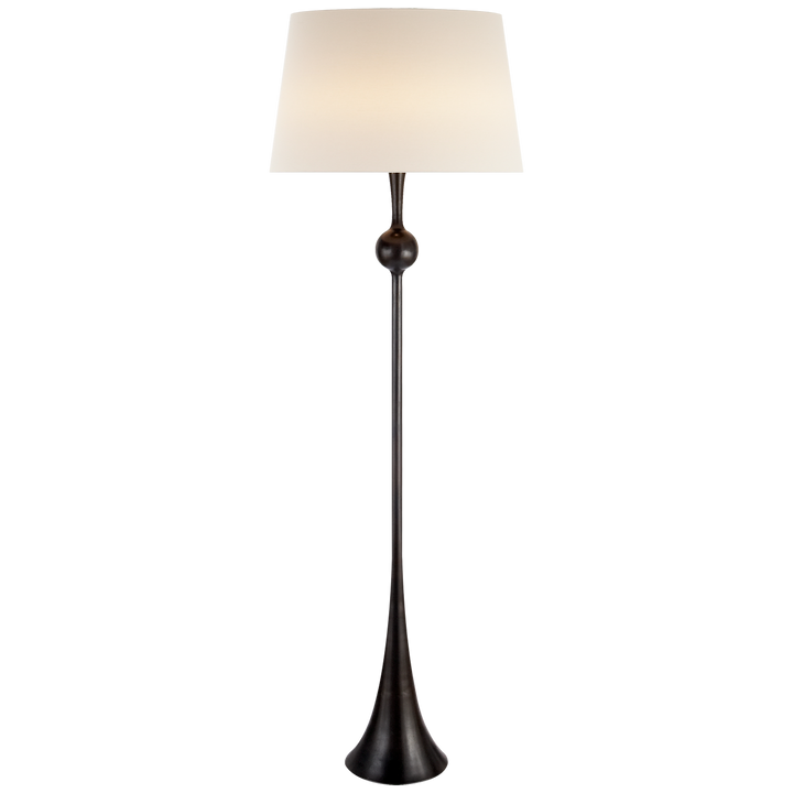 Dorado Floor Lamp-Visual Comfort-VISUAL-ARN 1002AI-L-Floor LampsAged Iron-3-France and Son