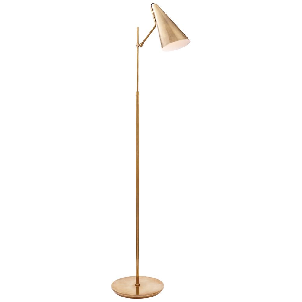 Clint Floor Lamp-Visual Comfort-VISUAL-ARN 1010HAB-HAB-Floor LampsHand-Rubbed Antique Brass-2-France and Son