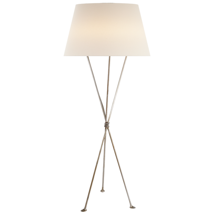 Lucky Floor Lamp-Visual Comfort-VISUAL-ARN 1027BSL-L-Floor LampsBurnished Silver Leaf-1-France and Son