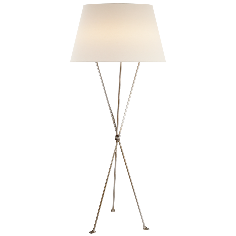 Lucky Floor Lamp-Visual Comfort-VISUAL-ARN 1027BSL-L-Floor LampsBurnished Silver Leaf-1-France and Son