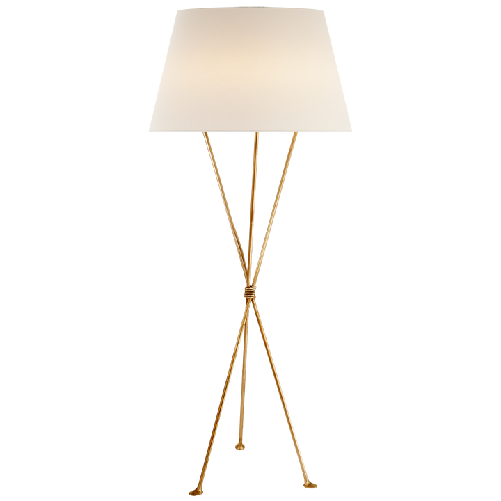 Lucky Floor Lamp-Visual Comfort-VISUAL-ARN 1027G-L-Floor LampsGild-2-France and Son