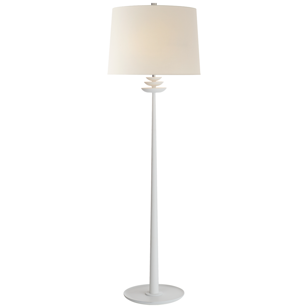 Bae Floor Lamp-Visual Comfort-VISUAL-ARN 1301WHT-L-Floor LampsPlaster White-1-France and Son