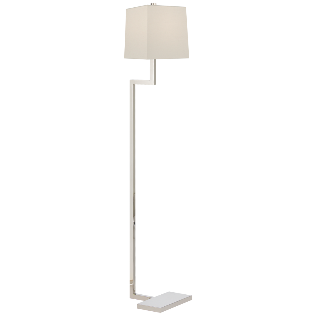 Aleandra Floor Lamp-Visual Comfort-VISUAL-ARN 1420PN-L-Floor LampsPolished Nickel-1-France and Son
