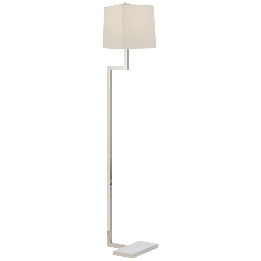 Aleandra Floor Lamp-Visual Comfort-VISUAL-ARN 1420PN-L-Floor LampsPolished Nickel-1-France and Son