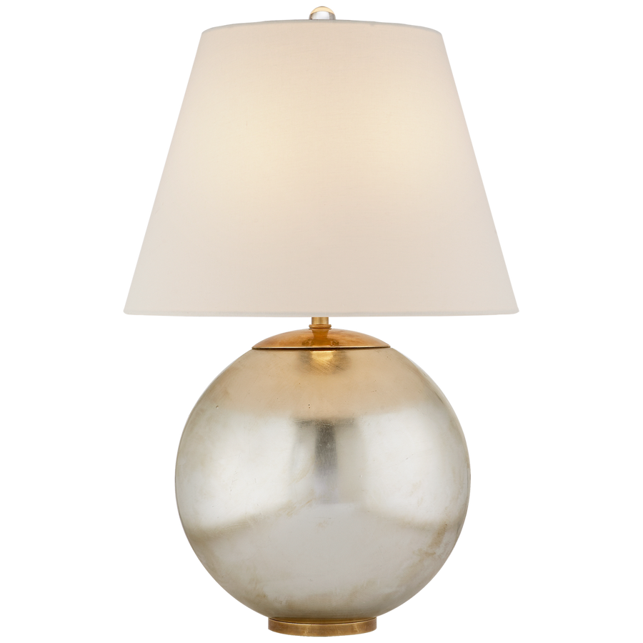 Morilla Table Lamp-Visual Comfort-VISUAL-ARN 3000BSL-L-Table LampsBurnished Silver Leaf-1-France and Son