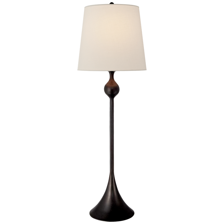 Dafne Buffet Lamp-Visual Comfort-VISUAL-ARN 3144AI-L-Table LampsAged Iron-1-France and Son