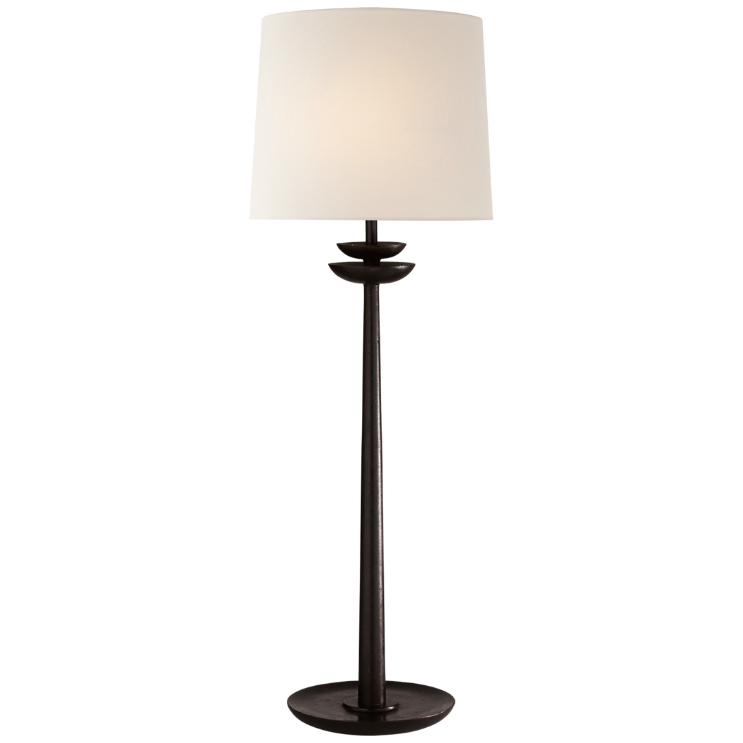 Brooks Medium Buffet Lamp-Visual Comfort-VISUAL-ARN 3301AI-L-Table LampsAged Iron-1-France and Son