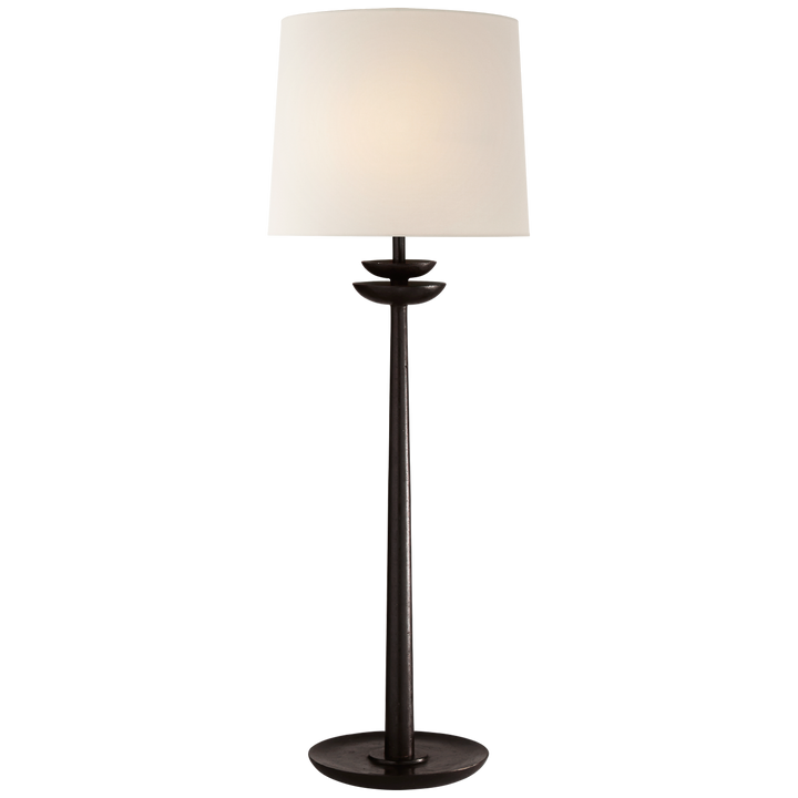 Brooks Medium Buffet Lamp-Visual Comfort-VISUAL-ARN 3301AI-L-Table LampsAged Iron-1-France and Son