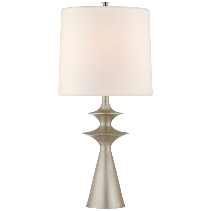 Leilani Table Lamp-Visual Comfort-VISUAL-ARN 3324BSL-L-Table LampsLarge-Burnished Silver Leaf-4-France and Son