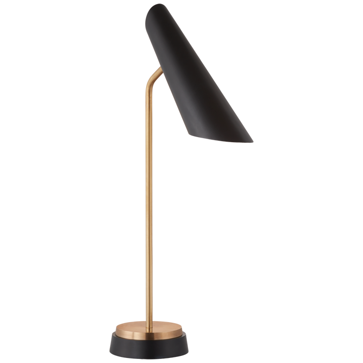 Flexus Pivoting Task Lamp-Visual Comfort-VISUAL-ARN 3401HAB-BLK-Table LampsSingle-Black-1-France and Son