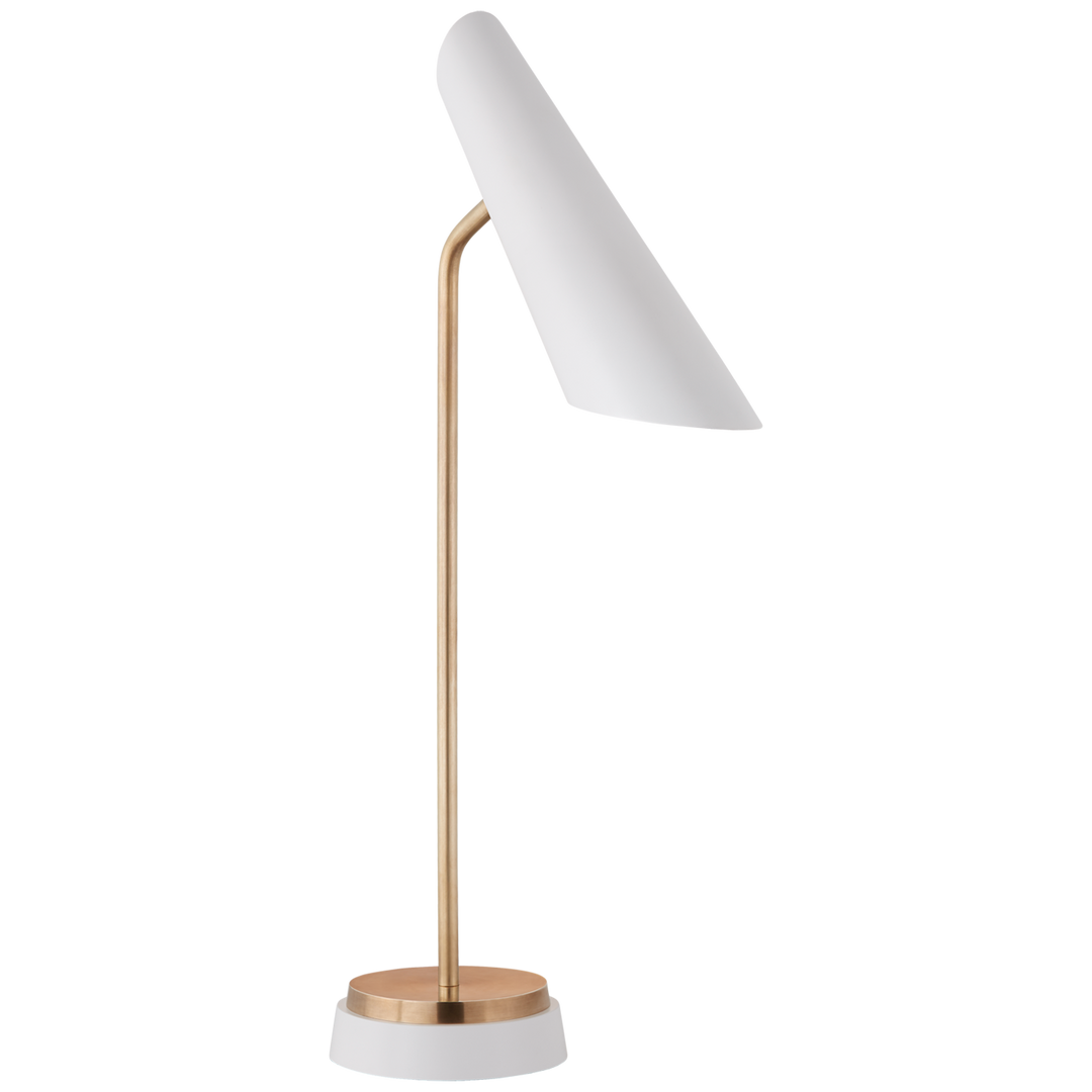 Flexus Pivoting Task Lamp-Visual Comfort-VISUAL-ARN 3401HAB-WHT-Table LampsSingle-White-2-France and Son