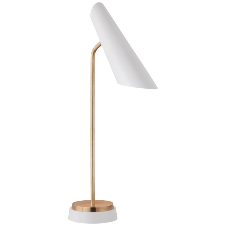 Flexus Pivoting Task Lamp-Visual Comfort-VISUAL-ARN 3401HAB-WHT-Table LampsSingle-White-2-France and Son