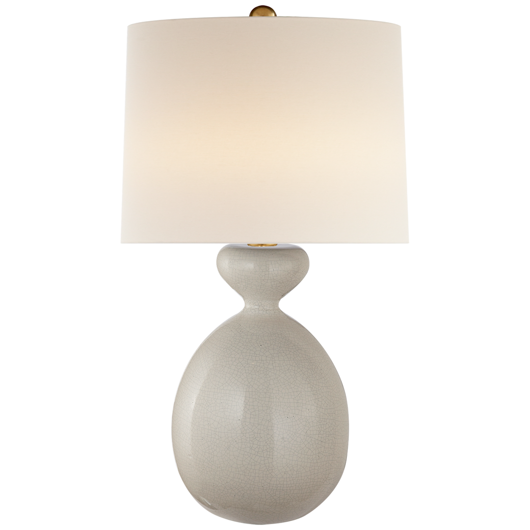 Goya Table Lamp-Visual Comfort-VISUAL-ARN 3606BC-L-Table LampsBone Craquelure-1-France and Son