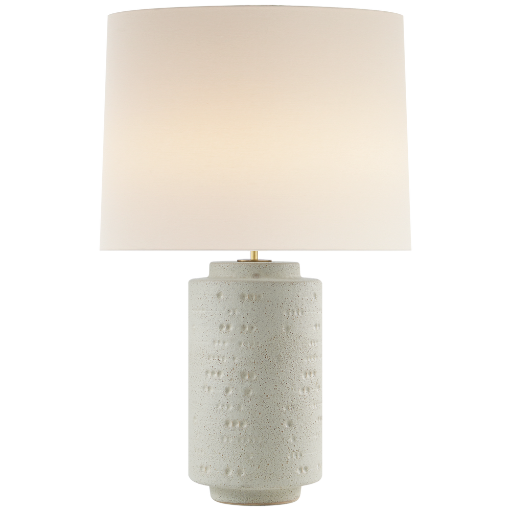 Delainey Large Table Lamp-Visual Comfort-VISUAL-ARN 3609VI-L-Table LampsVolcanic Ivory-2-France and Son