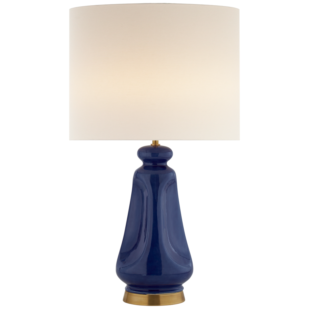 Kyrie Table Lamp-Visual Comfort-VISUAL-ARN 3614BC-L-Table LampsBlue Celadon-3-France and Son