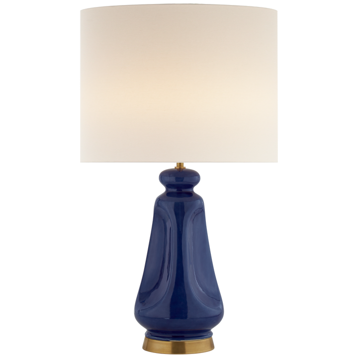 Kyrie Table Lamp-Visual Comfort-VISUAL-ARN 3614BC-L-Table LampsBlue Celadon-3-France and Son