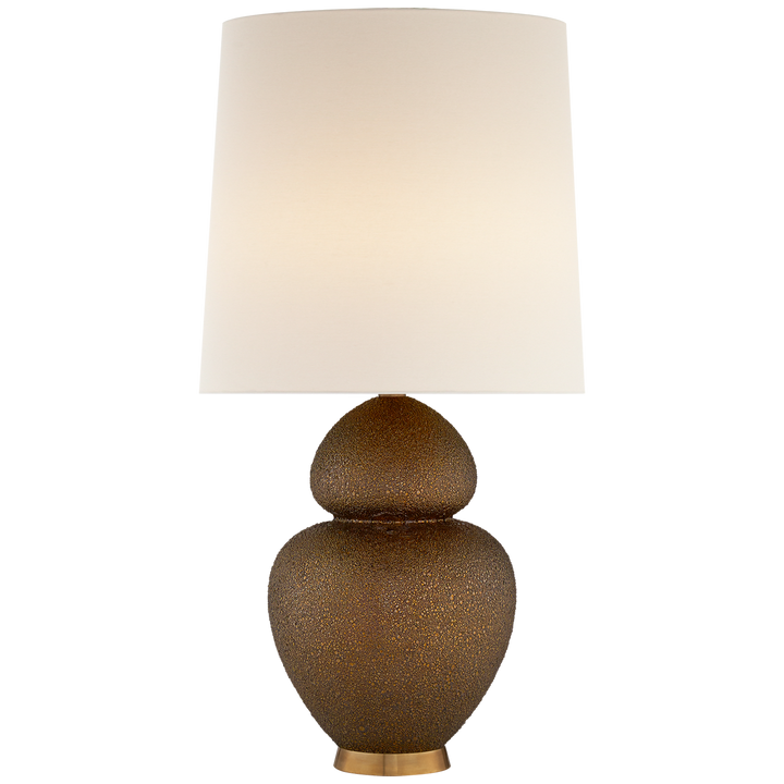 Mika Table Lamp-Visual Comfort-VISUAL-ARN 3622BG-L-Table LampsBurnt Gold-1-France and Son