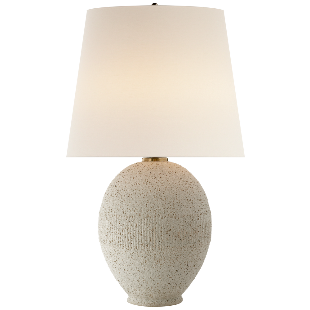 Trive Table Lamp-Visual Comfort-VISUAL-ARN 3655VI-L-Table LampsVolcanic Ivory-2-France and Son