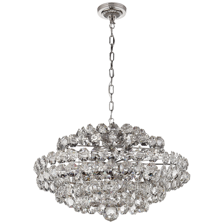 Santiago Chandelier-Visual Comfort-VISUAL-ARN 5105PN-CG-ChandeliersSmall-1-France and Son