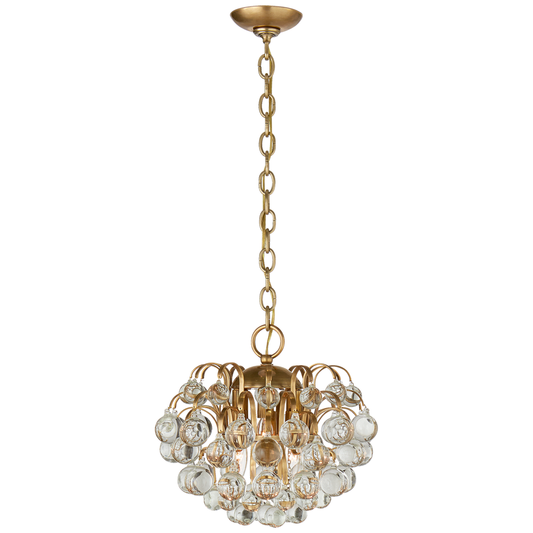 Brianna Small Chandelier-Visual Comfort-VISUAL-ARN 5122HAB-CG-ChandeliersHand-Rubbed Antique Brass-1-France and Son