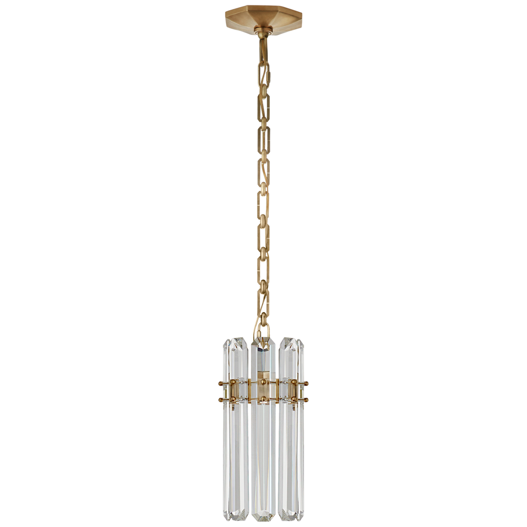 Byron Small Pendant-Visual Comfort-VISUAL-ARN 5123HAB-CG-PendantsHand-Rubbed Antique Brass-1-France and Son