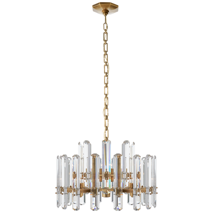Briscoe Chandelier-Visual Comfort-VISUAL-ARN 5124HAB-CG-ChandeliersMedium-Hand-Rubbed Antique Brass-1-France and Son
