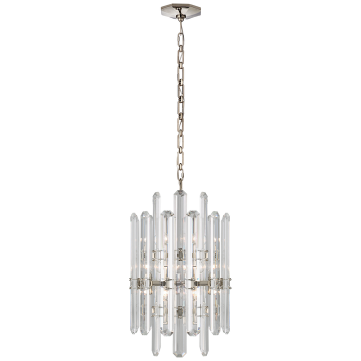 Briscoe Chandelier-Visual Comfort-VISUAL-ARN 5128PN-ChandeliersTall-Polished Nickel-7-France and Son