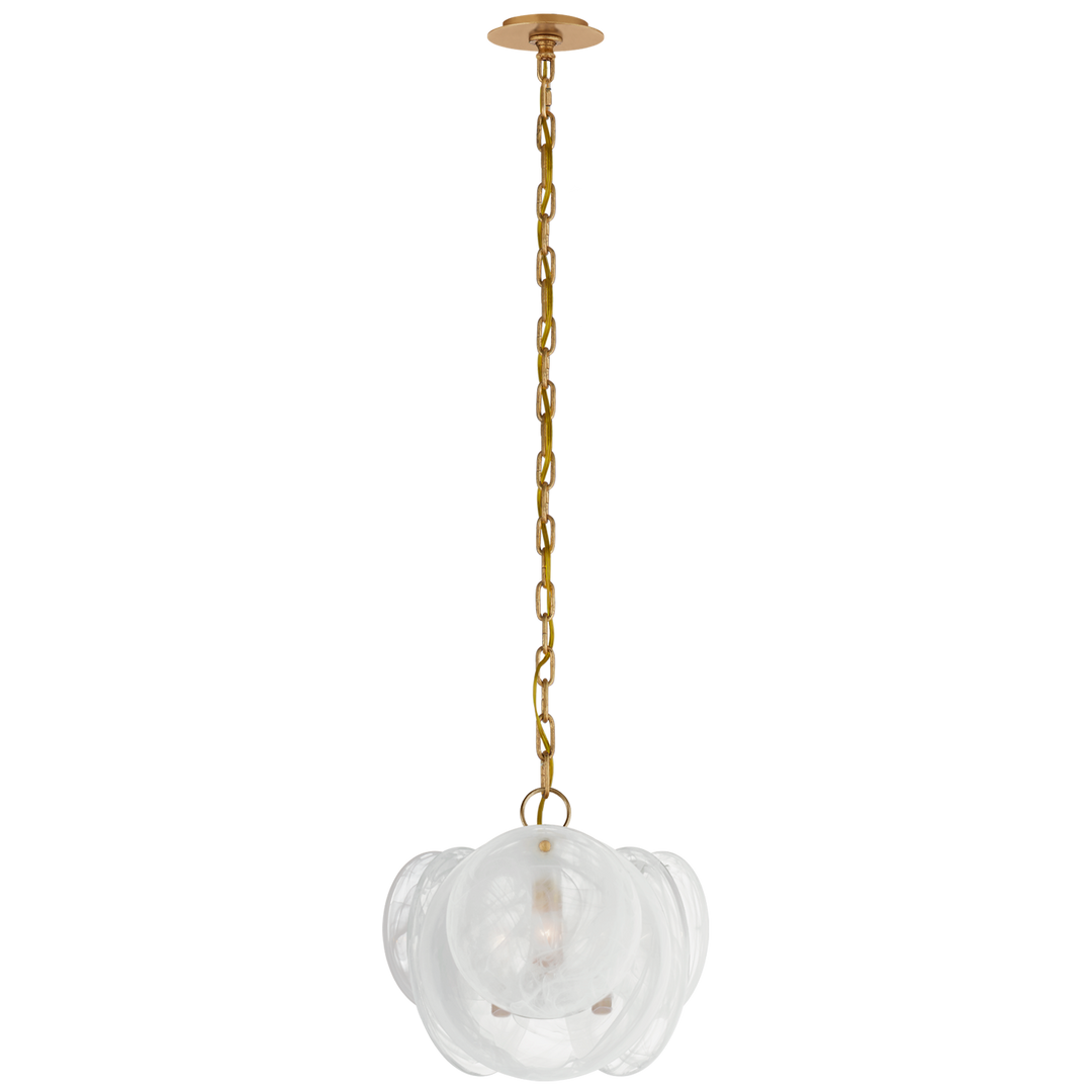 Lincoln Petite Chandelier-Visual Comfort-VISUAL-ARN 5453G-WSG-ChandeliersGild-1-France and Son