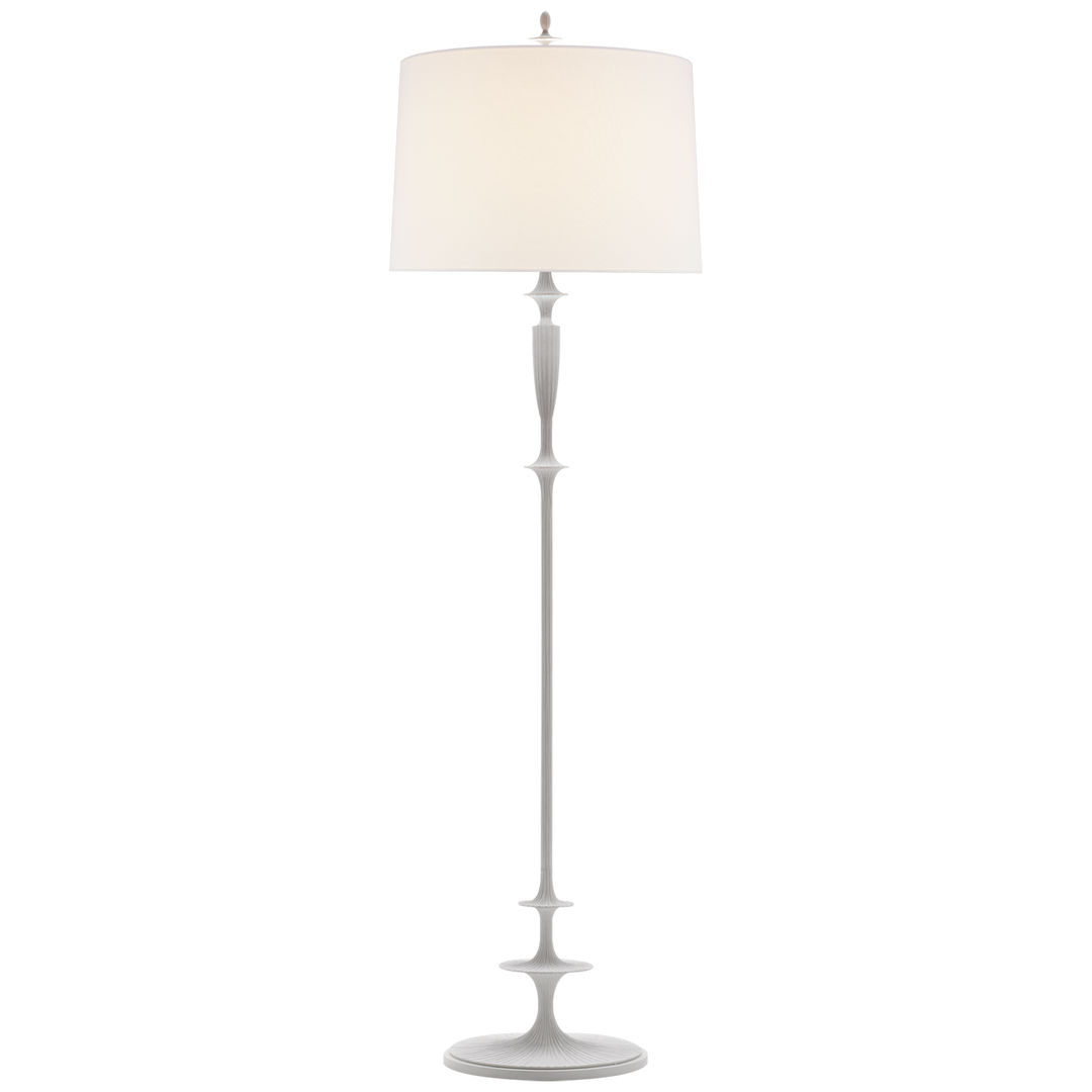 Lynx Floor Lamp-Visual Comfort-VISUAL-BBL 1002WHT-L-Floor LampsPlaster White-1-France and Son