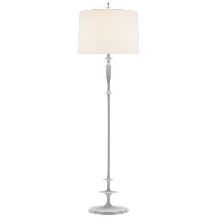 Lynx Floor Lamp-Visual Comfort-VISUAL-BBL 1002WHT-L-Floor LampsPlaster White-1-France and Son