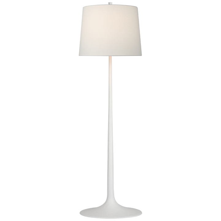 Orion Large Sculpted Floor Lamps-Visual Comfort-VISUAL-BBL 1180PW-L-Floor LampsPlaster White-1-France and Son