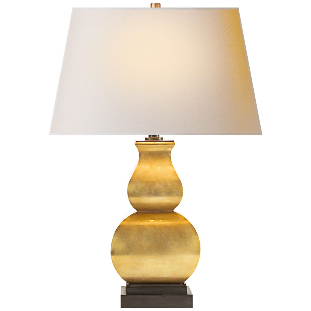 Falcon Table Lamp-Visual Comfort-VISUAL-CHA 8627AB-NP-Table LampsAntique-Burnished Brass-Black-1-France and Son