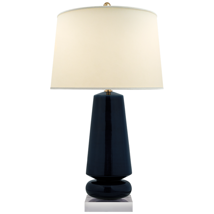 Parisian Table Lamp-Visual Comfort-VISUAL-CHA 8670DM-PL-Table LampsMedium-Denim Porcelain-5-France and Son