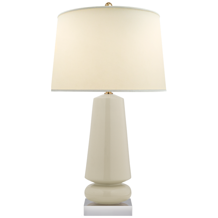 Parisian Table Lamp-Visual Comfort-VISUAL-CHA 8670ICO-PL-Table LampsMedium-Coconut Porcelain-6-France and Son