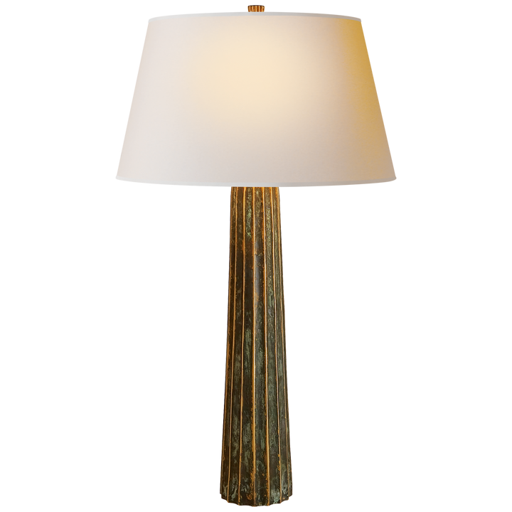 Flexy Spire Large Table Lamp-Visual Comfort-VISUAL-CHA 8906BZV-NP-Table LampsBronze-6-France and Son