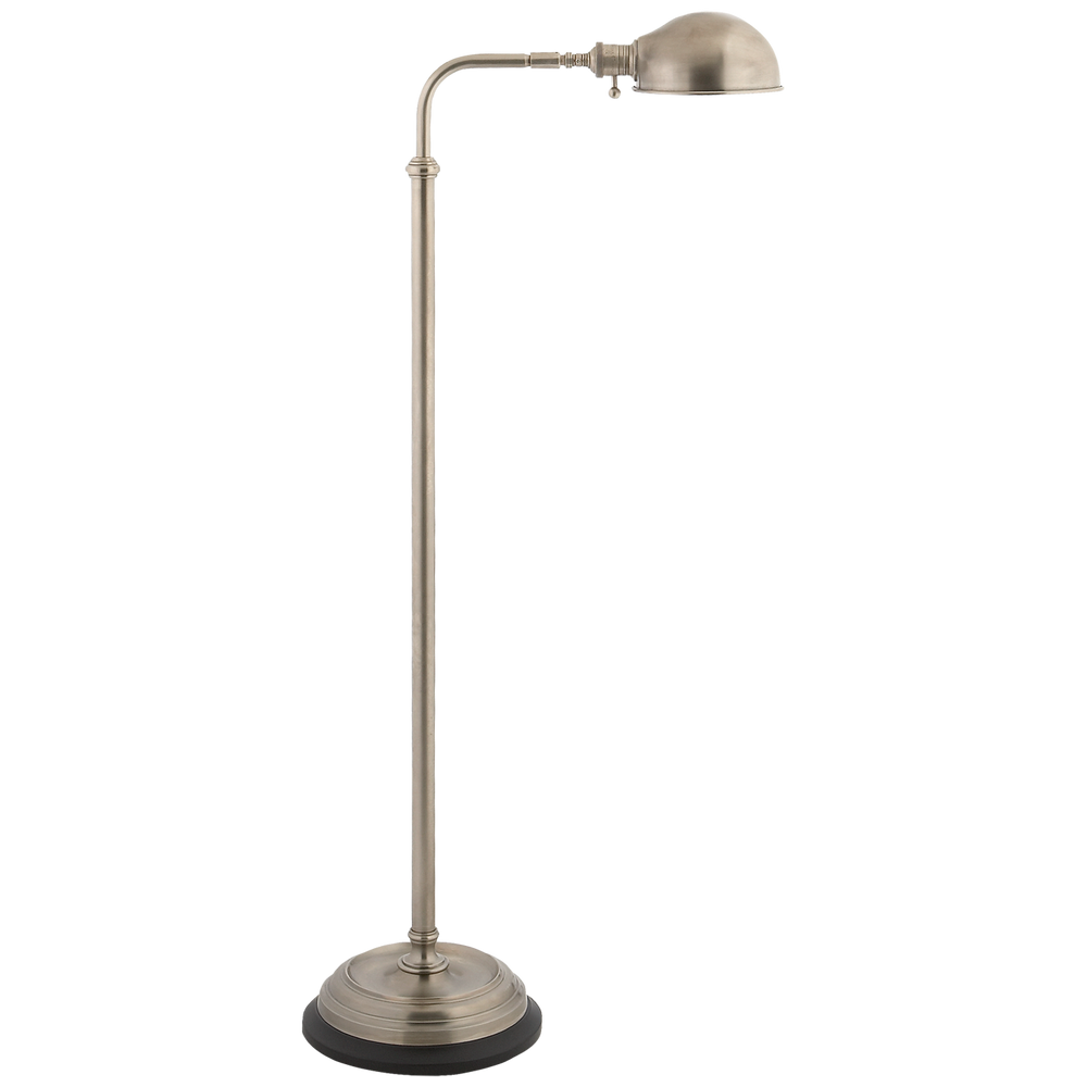 Alobi Floor Lamp-Visual Comfort-VISUAL-CHA 9161AN-Floor LampsAntique Nickel-2-France and Son