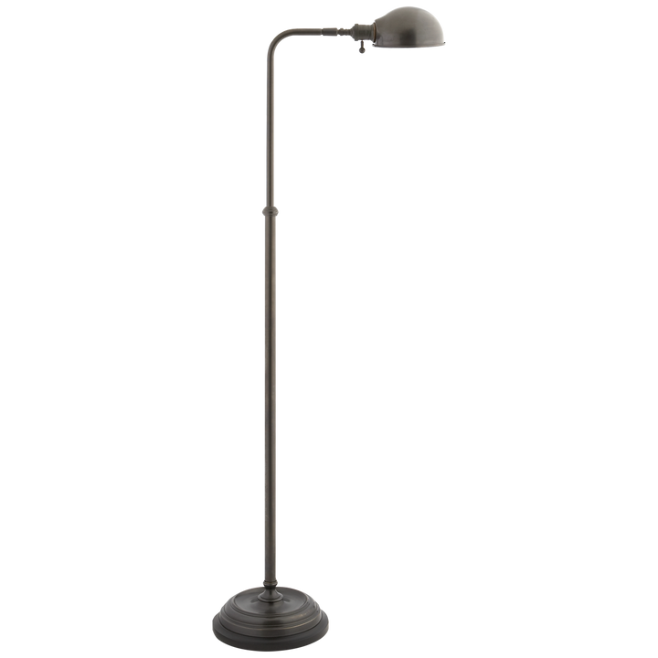 Alobi Floor Lamp-Visual Comfort-VISUAL-CHA 9161BZ-Floor LampsBronze-4-France and Son