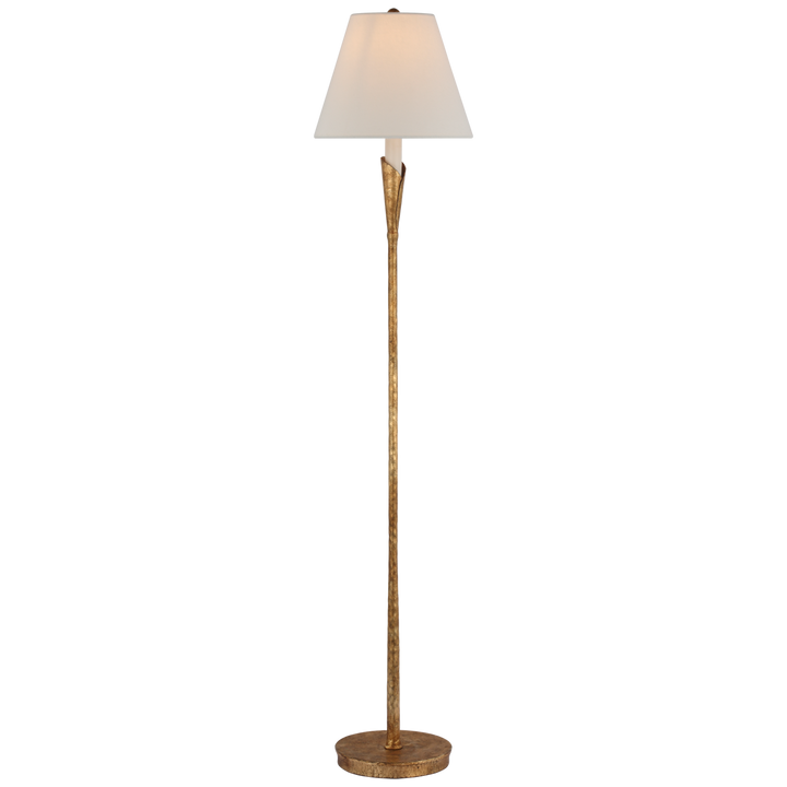 Aizen Accent Floor Lamp-Visual Comfort-VISUAL-CHA 9501GI-L-Floor LampsGilded Iron-2-France and Son