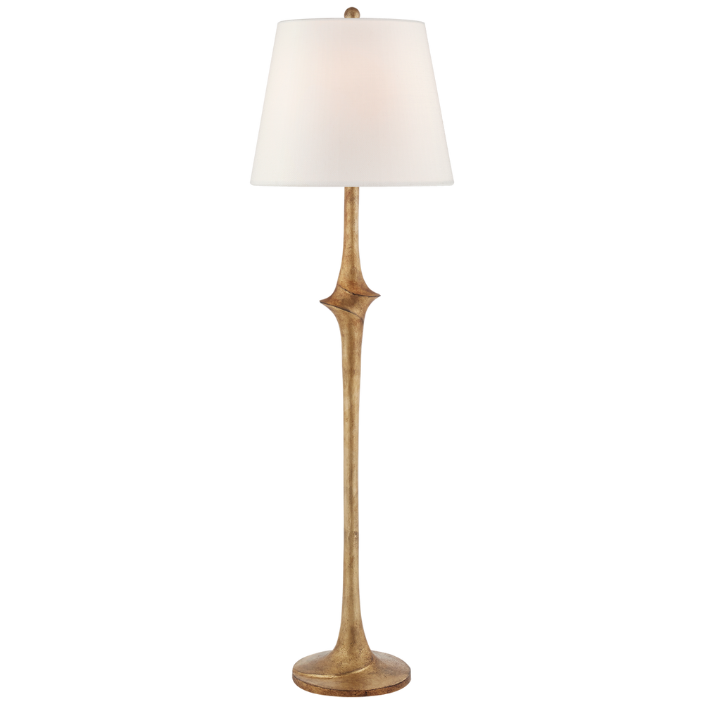 Bootes Large Sculpted Floor Lamp-Visual Comfort-VISUAL-CHA 9712GI-L-Floor LampsGilded Iron-2-France and Son