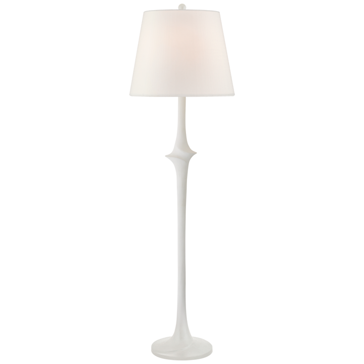 Bootes Large Sculpted Floor Lamp-Visual Comfort-VISUAL-CHA 9712WHT-L-Floor LampsMatte White-1-France and Son