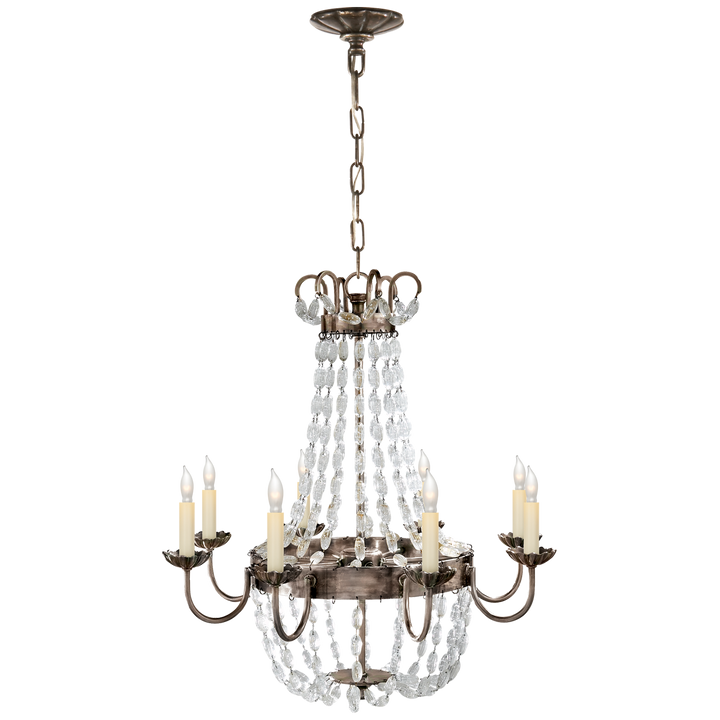 Priston Chandelier-Visual Comfort-VISUAL-CHC 1426SHS-SG-ChandeliersMedium-Sheffield Silver-6-France and Son