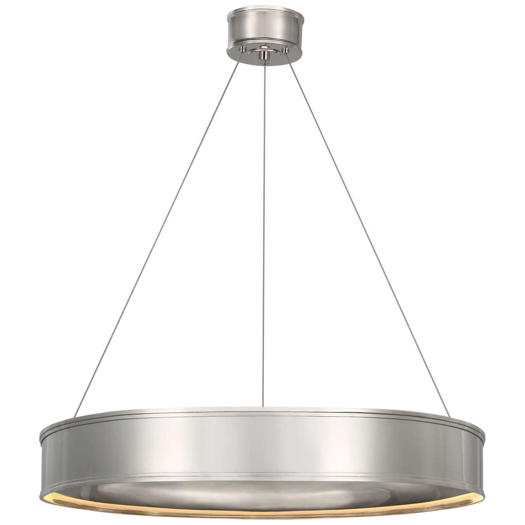 Concord Ring Chandelier-Visual Comfort-VISUAL-CHC 1615PN-Chandeliers30"-Polished Nickel-3-France and Son