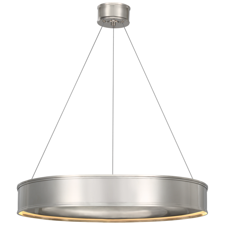 Concord Ring Chandelier-Visual Comfort-VISUAL-CHC 1615PN-Chandeliers30"-Polished Nickel-3-France and Son