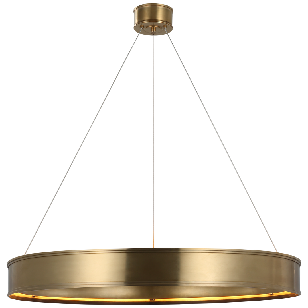 Concord Ring Chandelier-Visual Comfort-VISUAL-CHC 1616AB-Chandeliers40"-Antique-Burnished Brass-5-France and Son