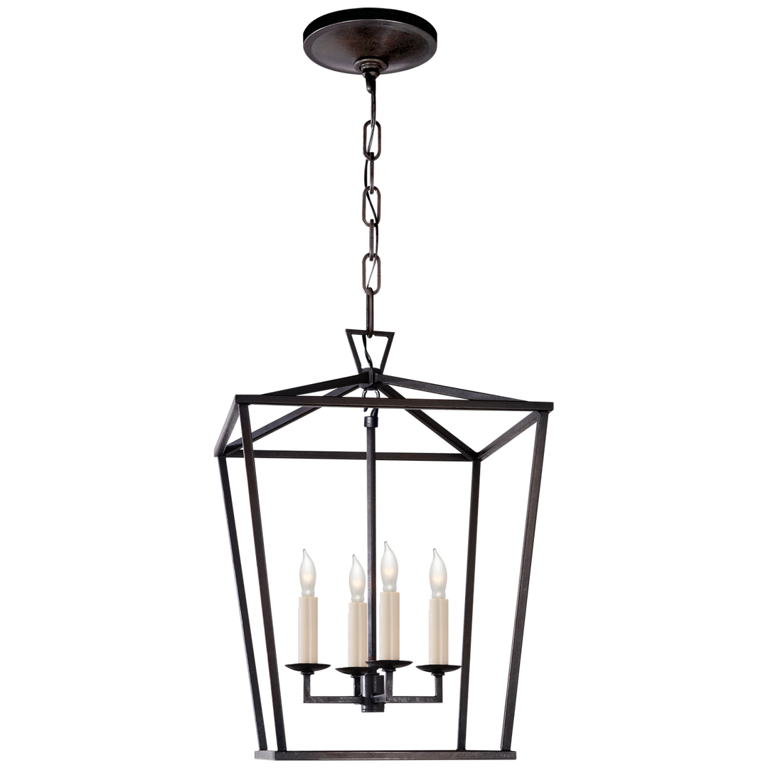 Daylin Lantern-Visual Comfort-VISUAL-CHC 2164AI-PendantsSmall-Normal-Aged Iron-8-France and Son