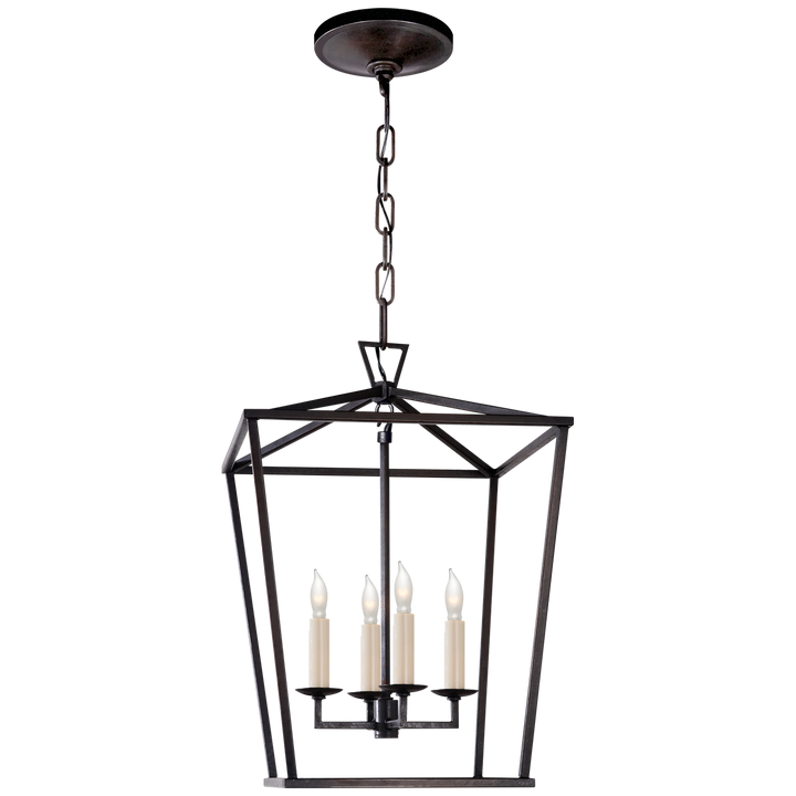 Daylin Lantern-Visual Comfort-VISUAL-CHC 2164AI-PendantsSmall-Normal-Aged Iron-8-France and Son