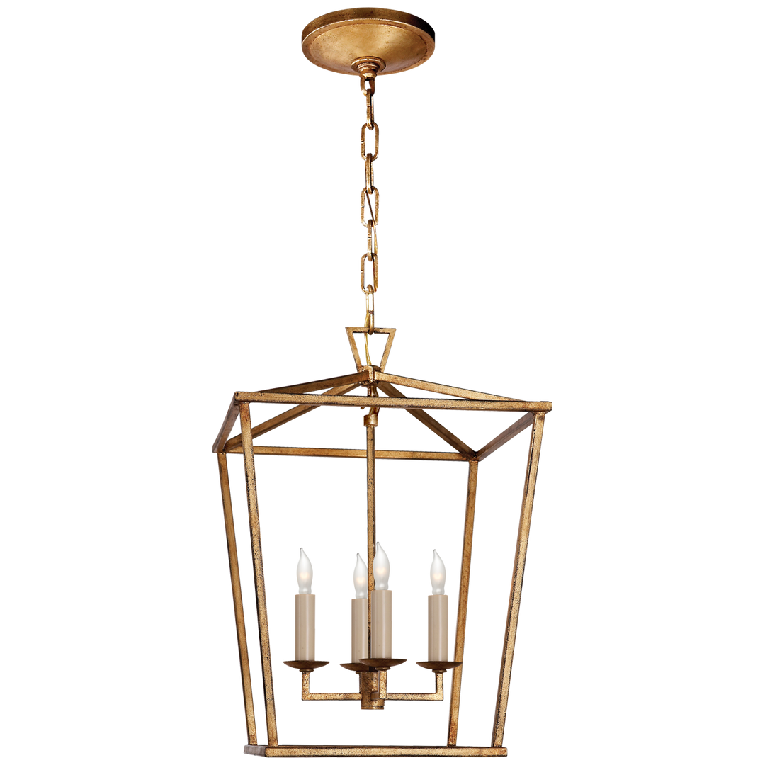 Daylin Lantern-Visual Comfort-VISUAL-CHC 2164GI-PendantsSmall-Normal-Gilded Iron-9-France and Son