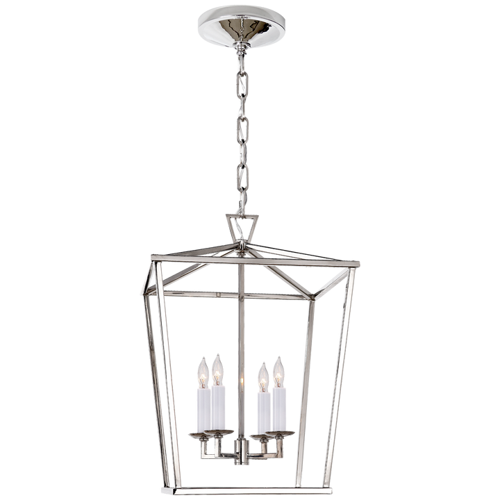 Daylin Lantern-Visual Comfort-VISUAL-CHC 2164PN-PendantsSmall-Normal-Polished Nickel-10-France and Son