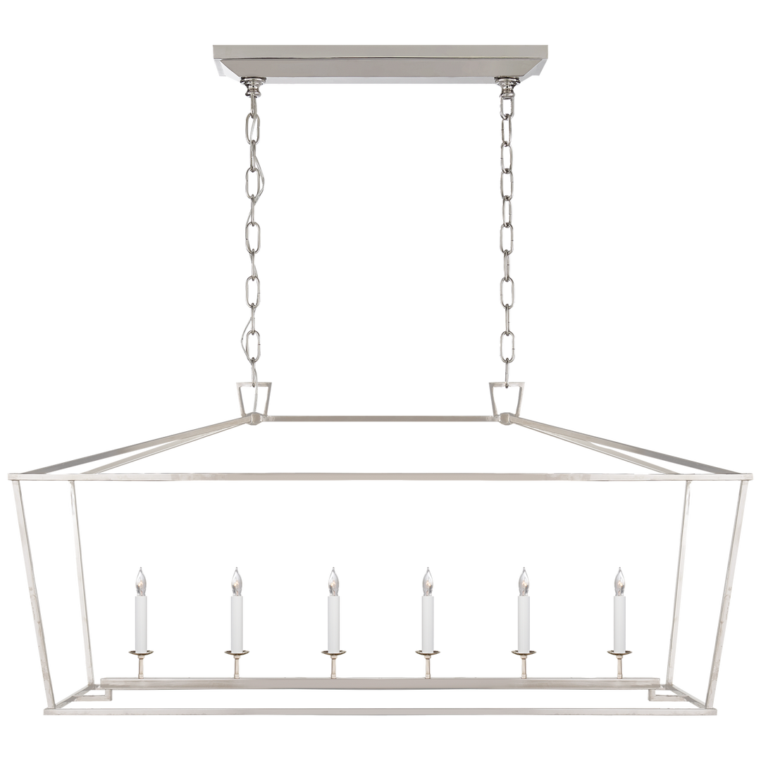 Daylin Linear Lantern-Visual Comfort-VISUAL-CHC 2166PN-PendantsLarge-Polished Nickel-12-France and Son