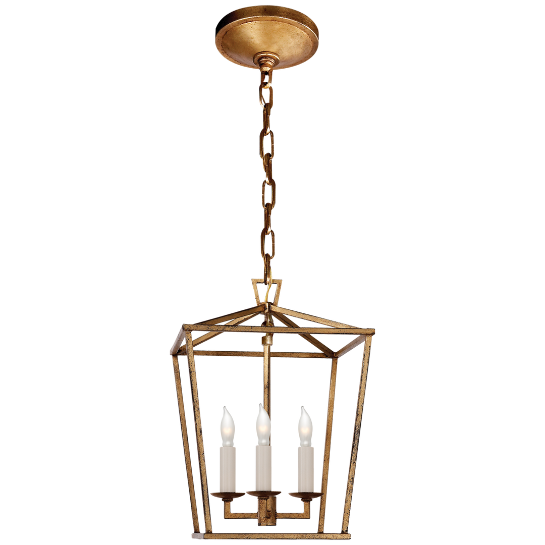 Daylin Lantern-Visual Comfort-VISUAL-CHC 2175GI-PendantsMini-Normal-Gilded Iron-6-France and Son